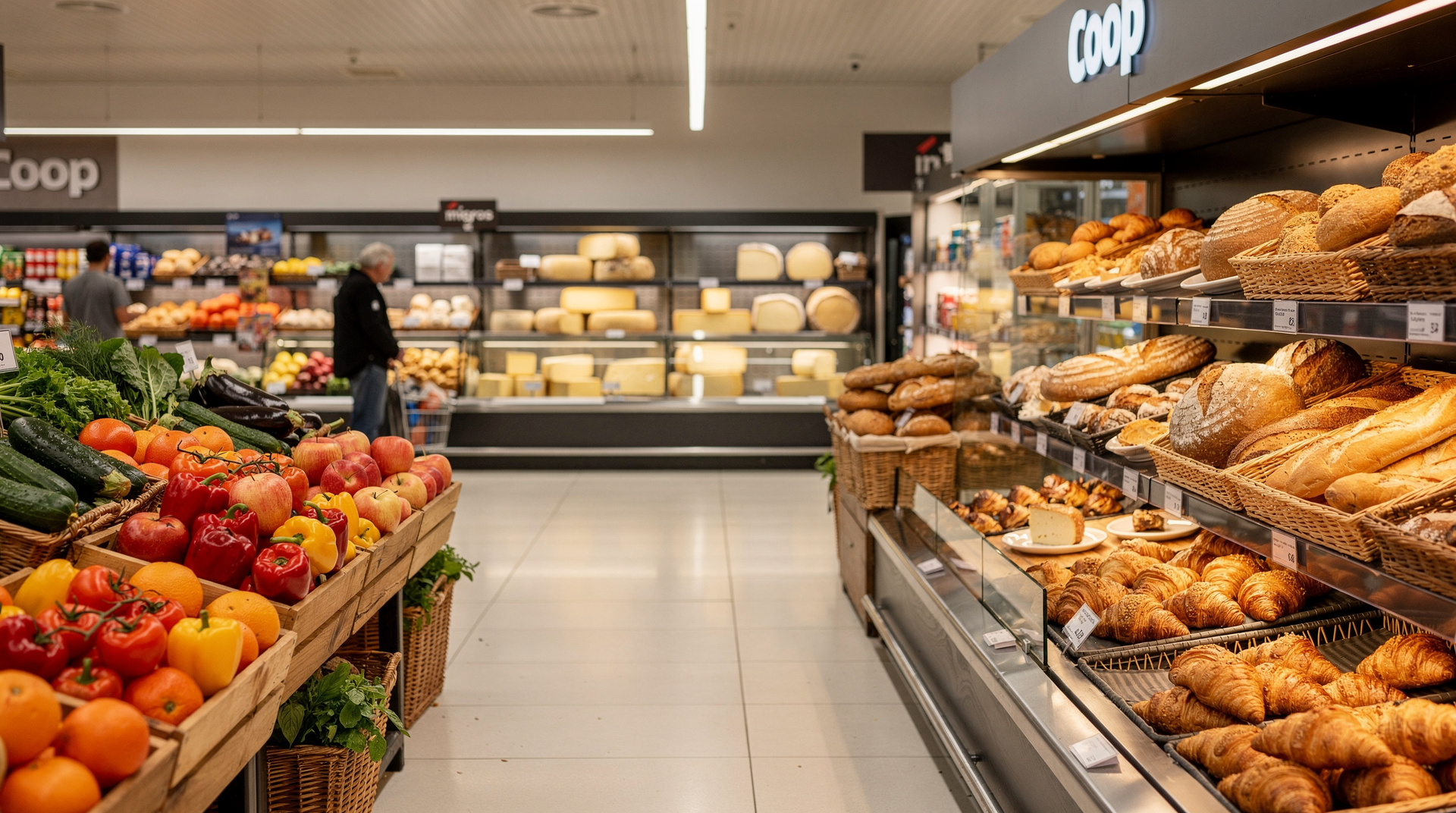 Coop and Migros: eating well on a budget in Switzerland