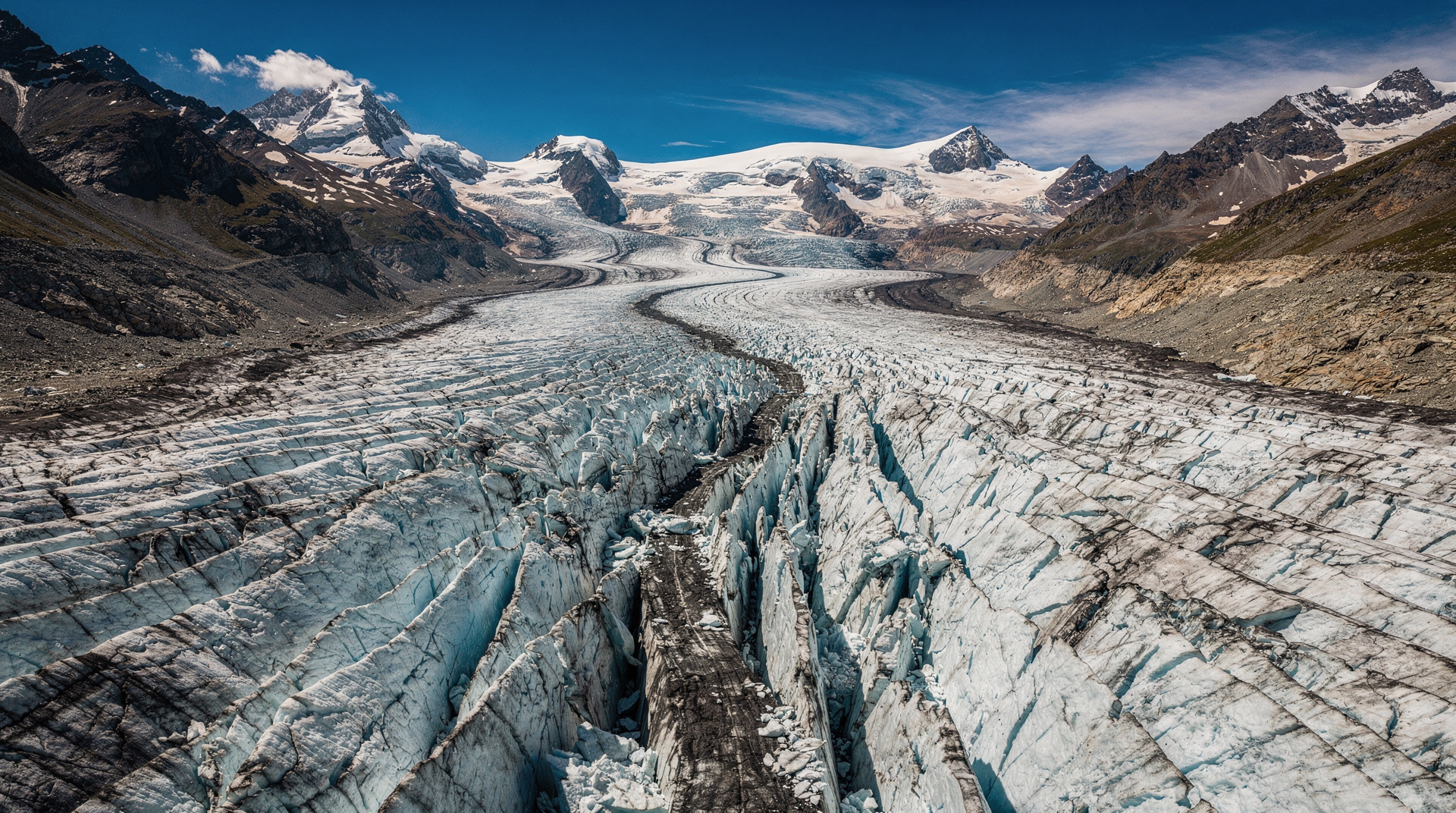 Aletsch Glacier: the Alps' longest glacier