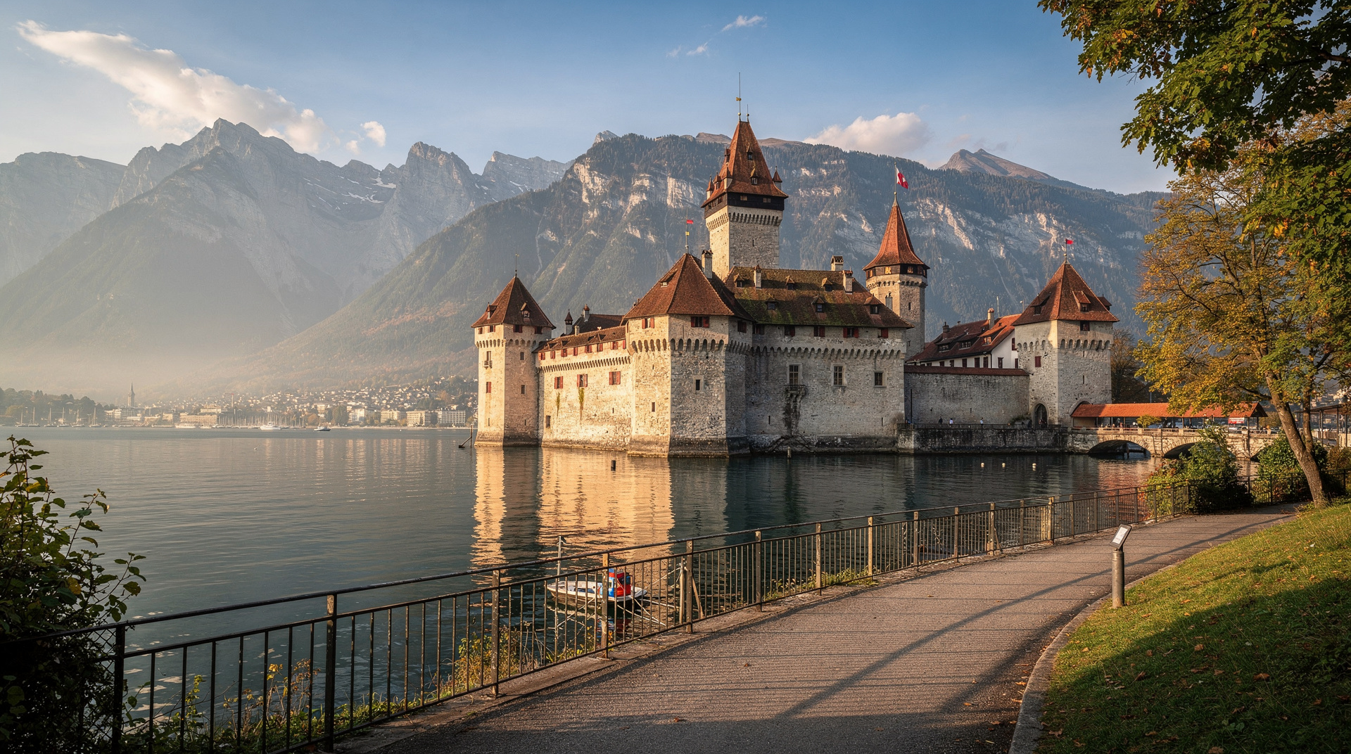 De Genève à Montreux et au Château de Chillon : guide d'excursion