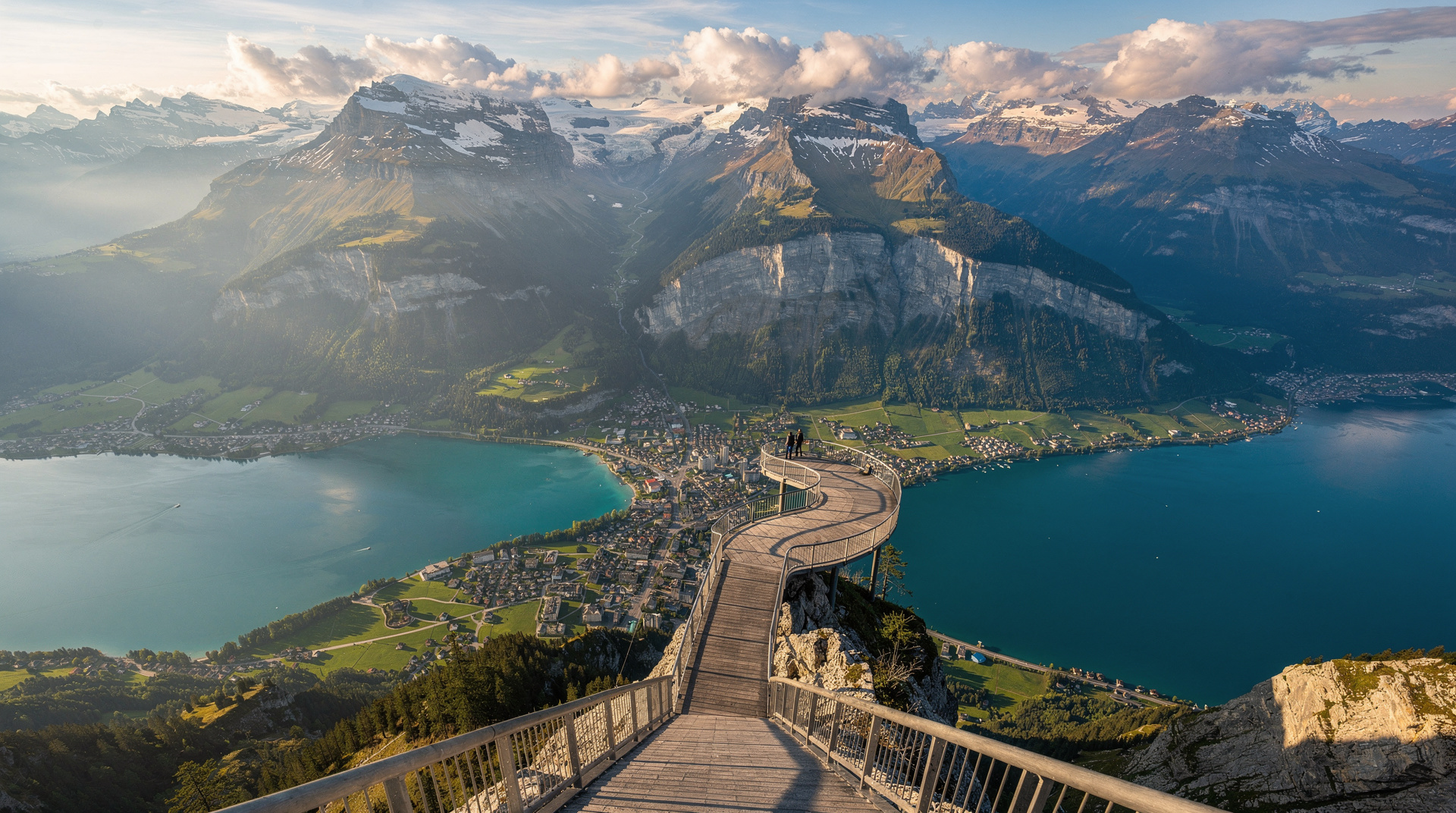 Harder Kulm: the top of Interlaken