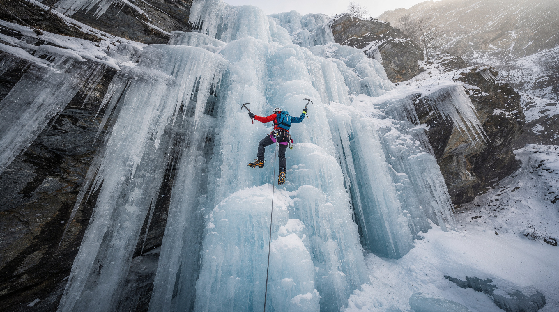 Ice climbing in Switzerland: Kandersteg, Pontresina, and beyond