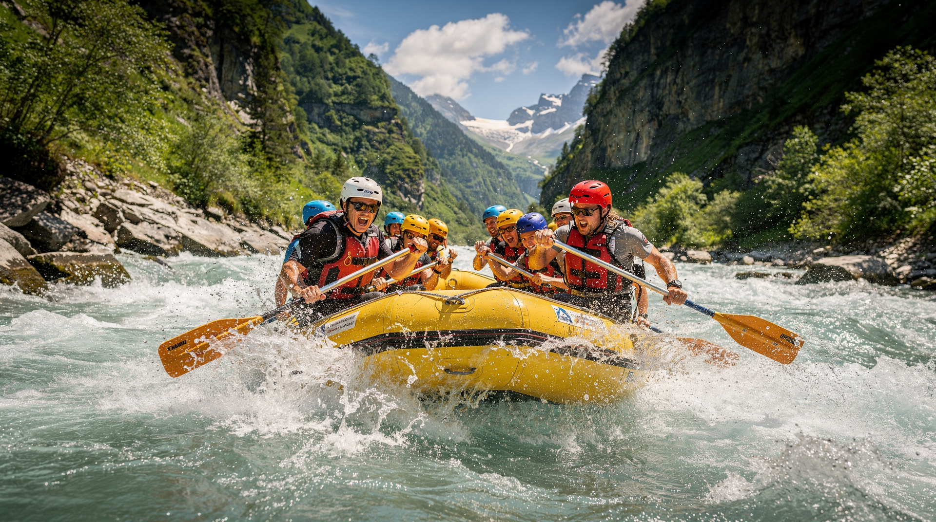 White water rafting in Switzerland: rivers, regions and season