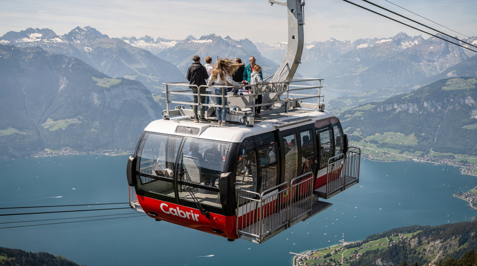 Stanserhorn CabriO: the world's only open-top cable car
