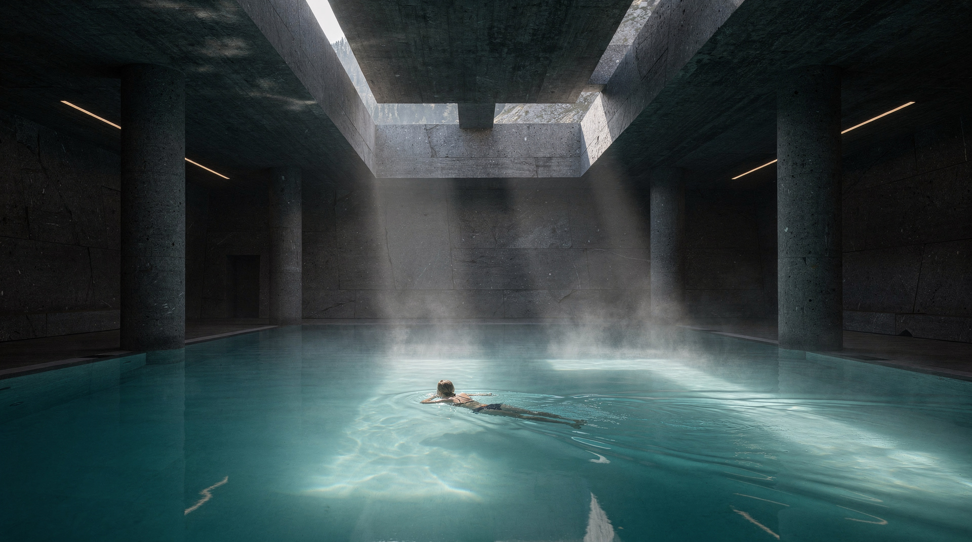 Therme Vals: visiting Peter Zumthor's architectural thermal bath